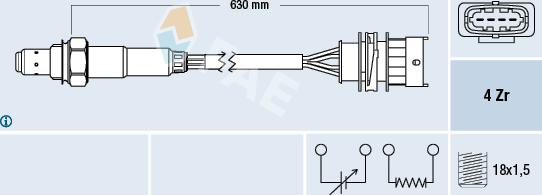 FAE 77156 - Sonda lambda www.autoricambit.com