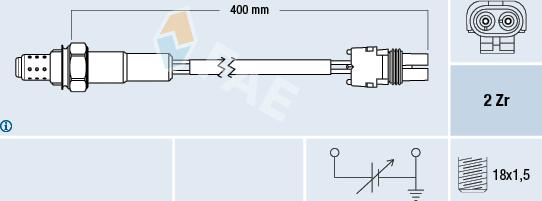 FAE 77104 - Sonda lambda www.autoricambit.com