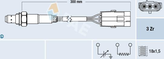 FAE 77113 - Sonda lambda www.autoricambit.com