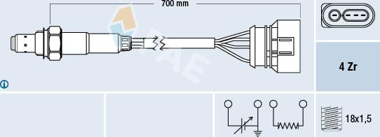 FAE 77135 - Sonda lambda www.autoricambit.com