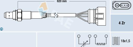 FAE 77131 - Sonda lambda www.autoricambit.com