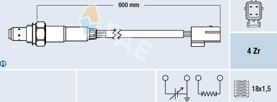 FAE 77179 - Sonda lambda www.autoricambit.com