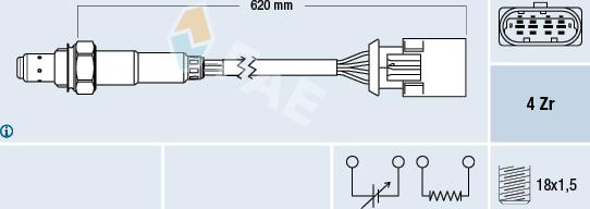 FAE 77396 - Sonda lambda www.autoricambit.com