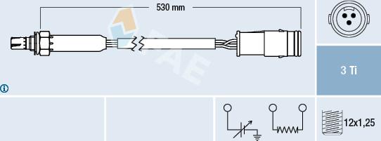 FAE 77358 - Sonda lambda www.autoricambit.com