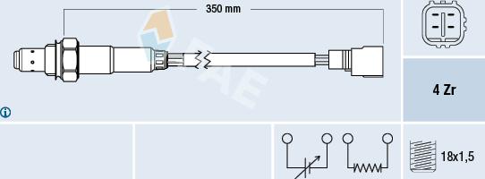 FAE 77385 - Sonda lambda www.autoricambit.com