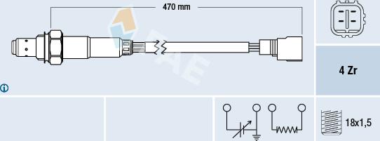 FAE 77331 - Sonda lambda www.autoricambit.com