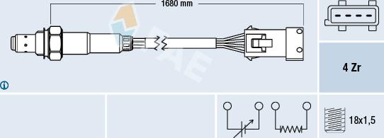 FAE 77374 - Sonda lambda www.autoricambit.com