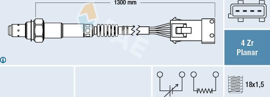 FAE 77241 - Sonda lambda www.autoricambit.com