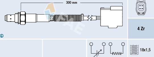 FAE 77261 - Sonda lambda www.autoricambit.com