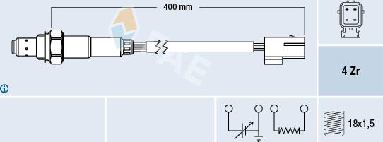 FAE 77216 - Sonda lambda www.autoricambit.com