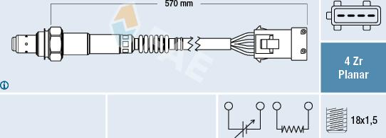 FAE 77283 - Sonda lambda www.autoricambit.com