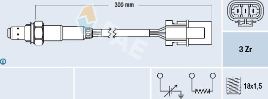 FAE 77228 - Sonda lambda www.autoricambit.com