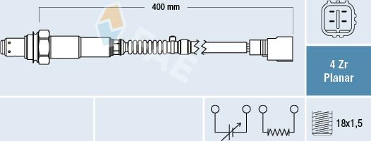 FAE 77781 - Sonda lambda www.autoricambit.com