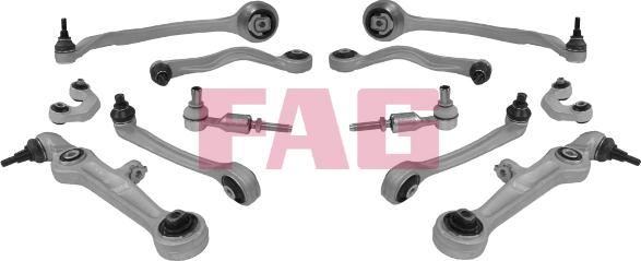 FAG 823 0001 30 - Kit braccio oscillante, Sospensione ruota www.autoricambit.com