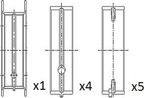 FAI AutoParts BM1049-025 - Cuscinetto albero a gomiti www.autoricambit.com