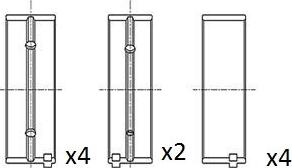 FAI AutoParts BM1043-010 - Cuscinetto albero a gomiti www.autoricambit.com