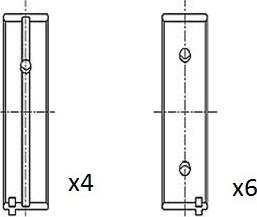 FAI AutoParts BM1054-030 - Cuscinetto albero a gomiti www.autoricambit.com