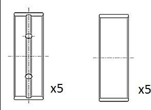 FAI AutoParts BM1058-025 - Cuscinetto albero a gomiti www.autoricambit.com