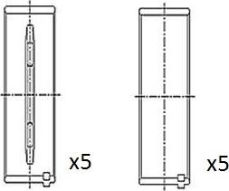 FAI AutoParts BM1057-025 - Cuscinetto albero a gomiti www.autoricambit.com