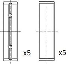 FAI AutoParts BM1008-025 - Cuscinetto albero a gomiti www.autoricambit.com