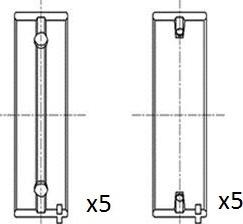 FAI AutoParts BM1003-025 - Cuscinetto albero a gomiti www.autoricambit.com