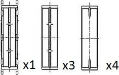 FAI AutoParts BM1012-STD - Cuscinetto albero a gomiti www.autoricambit.com