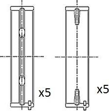 FAI AutoParts BM1035-025 - Cuscinetto albero a gomiti www.autoricambit.com