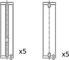 FAI AutoParts BM1031-025 - Cuscinetto albero a gomiti www.autoricambit.com