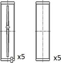 FAI AutoParts BM1024-025 - Cuscinetto albero a gomiti www.autoricambit.com