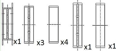 FAI AutoParts BM1020-025 - Cuscinetto albero a gomiti www.autoricambit.com