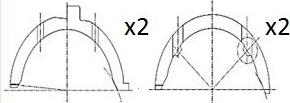 FAI AutoParts BT3011-STD - Spessore di registro,Albero a gomiti www.autoricambit.com