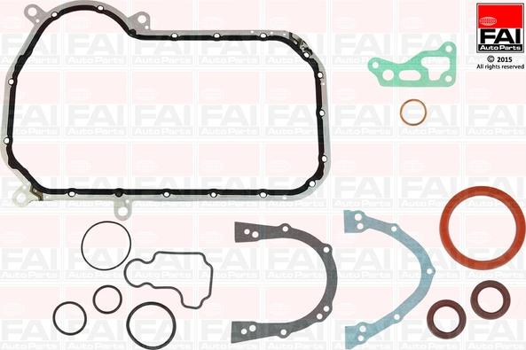 FAI AutoParts CS750 - Kit guarnizioni, Monoblocco www.autoricambit.com