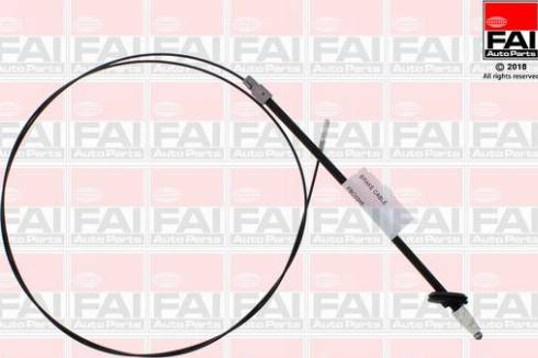 FAI AutoParts FBC0346 - Cavo comando, Freno stazionamento www.autoricambit.com