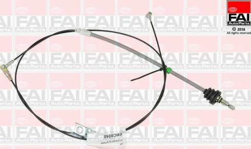 FAI AutoParts FBC0248 - Cavo comando, Freno stazionamento www.autoricambit.com