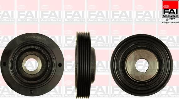 FAI AutoParts FVD1045 - Puleggia cinghia, Albero a gomiti www.autoricambit.com