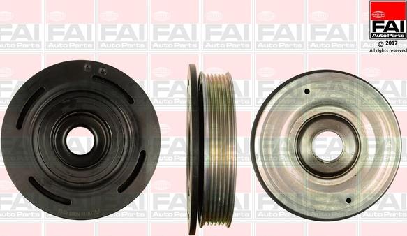 FAI AutoParts FVD1016 - Puleggia cinghia, Albero a gomiti www.autoricambit.com