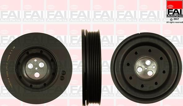 FAI AutoParts FVD1018 - Puleggia cinghia, Albero a gomiti www.autoricambit.com