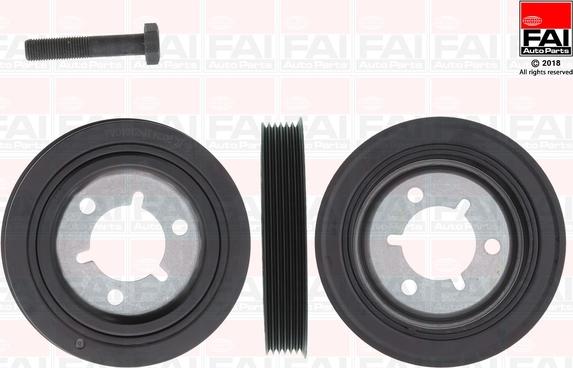 FAI AutoParts FVD1012K - Puleggia cinghia, Albero a gomiti www.autoricambit.com