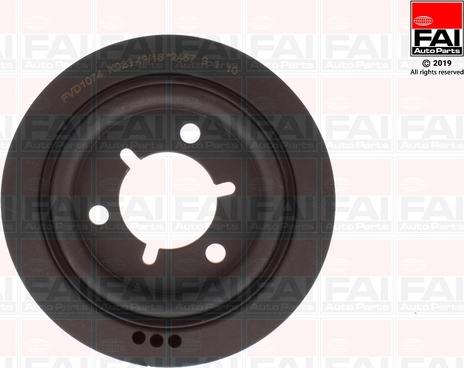 FAI AutoParts FVD1074 - Puleggia cinghia, Albero a gomiti www.autoricambit.com