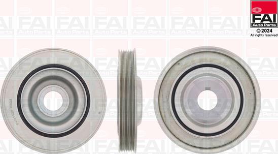 FAI AutoParts FVD1128 - Puleggia cinghia, Albero a gomiti www.autoricambit.com