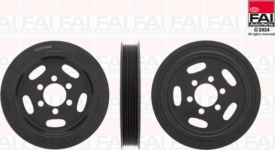 FAI AutoParts FVD1223 - Puleggia cinghia, Albero a gomiti www.autoricambit.com