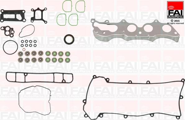 FAI AutoParts HS1078NH - Kit guarnizioni, Testata www.autoricambit.com