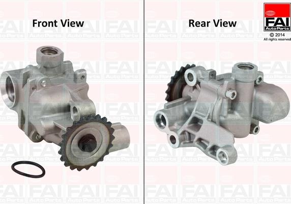 FAI AutoParts OP313 - Pompa olio www.autoricambit.com