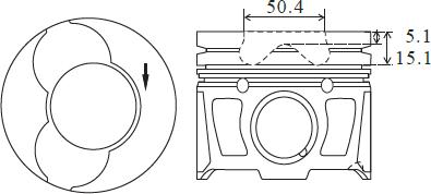 FAI AutoParts PK25-000 - Pistone www.autoricambit.com