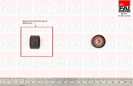 FAI AutoParts T9515 - Galoppino/Guidacinghia, Cinghia dentata www.autoricambit.com