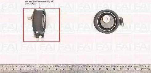 FAI AutoParts T9581 - Rullo tenditore, Cinghia dentata www.autoricambit.com