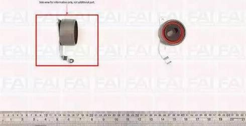 FAI AutoParts T9325 - Rullo tenditore, Cinghia dentata www.autoricambit.com