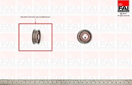 FAI AutoParts T9243 - Rullo tenditore, Cinghia dentata www.autoricambit.com