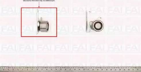 FAI AutoParts T3002 - Galoppino/Guidacinghia, Cinghia dentata www.autoricambit.com