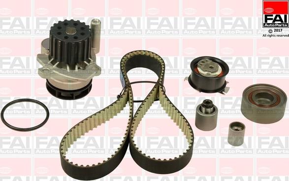 FAI AutoParts TBK486-6577 - Pompa acqua + Kit cinghie dentate www.autoricambit.com